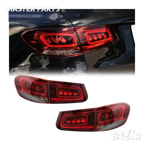 Чисто Нови Тунинг LED Стопове за Mercedes GLC (W253) Facelift Визия 2019-2022 - Plug & Play