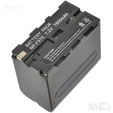 Батерия 6600 mAh и USB зарядно за Sony NP-F970 и съвместими модели, снимка 2 - Батерии, зарядни - 55955458