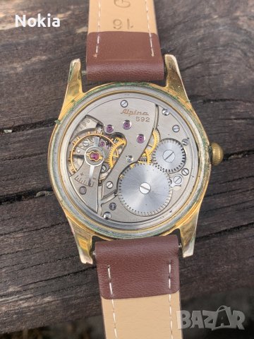 ALPINA Vintaje watch Swiss , снимка 5 - Мъжки - 39973275