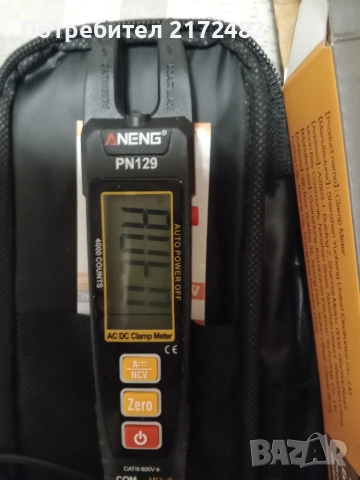 мултицет ампер клещи ANENG, снимка 2 - Друга електроника - 52679754
