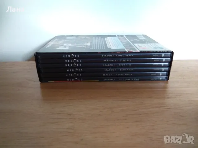 HEROES DVD видео сезон 1, седем  диска в един комплект, снимка 5 - DVD филми - 47484000