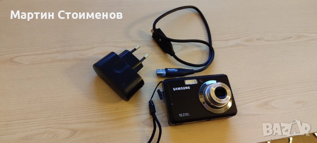 Цифров фотоапарат Samsung ES55 (10.2MP) - Пълен комплект + Карта памет