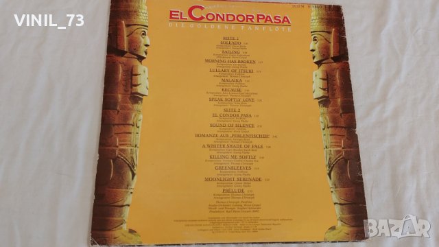 El Condor Pasa - Die Goldene Panflоte, снимка 2 - Грамофонни плочи - 39430612