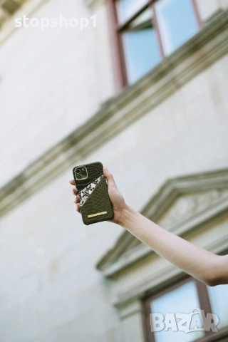 Кейс IDEAL OF SWEDEN Atelier за iPhone 11 Pro max /XS MAX , Текстуриран калъф от PU кожа за (микрофи, снимка 2 - Калъфи, кейсове - 54192819