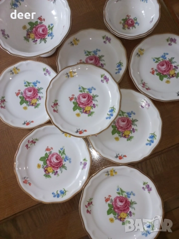 Баварски десертни чинии, снимка 13 - Чинии - 51778332