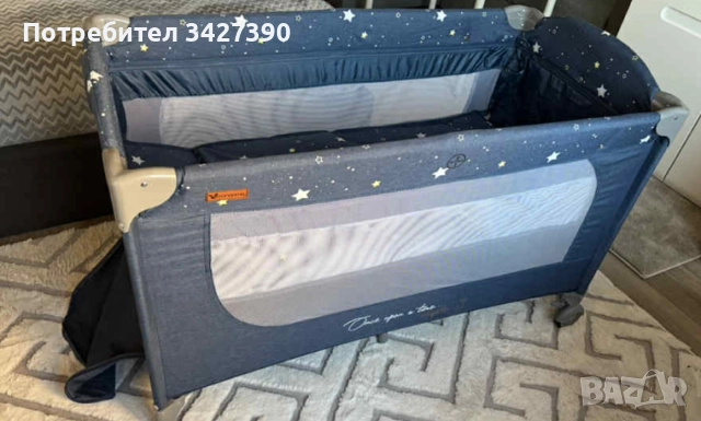 БЕБЕШКА КОШАРА ONCE UPON A TIME 3 - 2 НИВА CANGAROO - Запазена като нова, използвана е само веднъж, , снимка 2 - Кошарки - 52950417