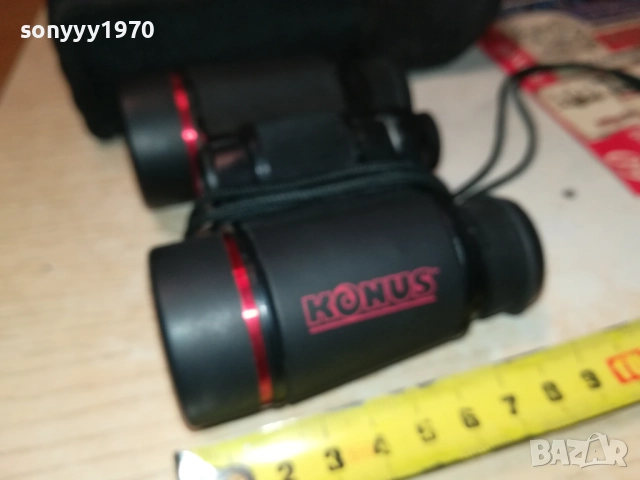 KONUS 4х30 БИНОКЪЛ ОТ ШВЕЦИЯ 0909251210, снимка 6 - Екипировка - 51651870