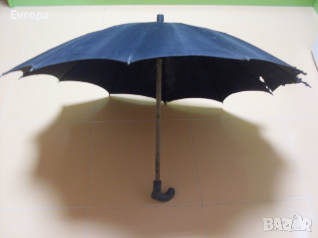 Стар чадър. , снимка 11 - Антикварни и старинни предмети - 44222871