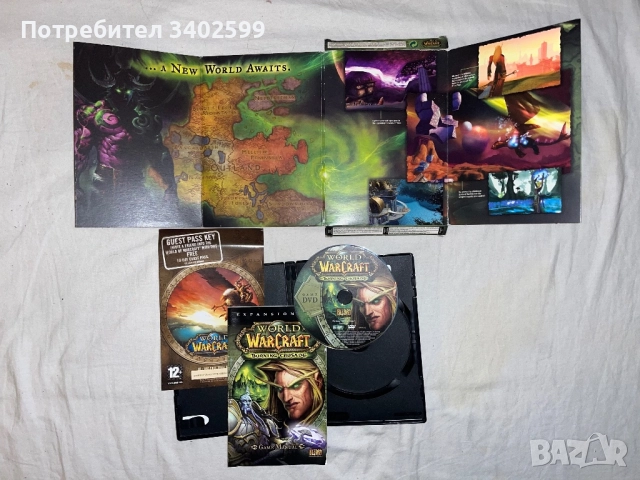 World of Warcraft: The Burning Crusade + Official Strategy Guide Book, снимка 4 - Игри за PC - 52269223