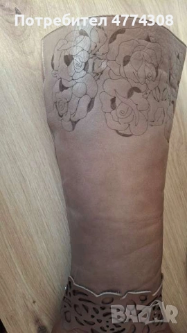 Ботуши от естествена кожа, номер 39, , снимка 5 - Дамски ботуши - 53938244