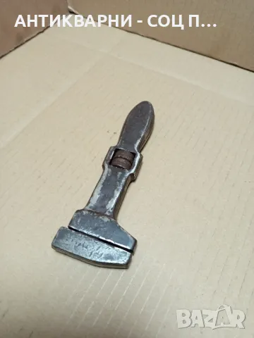 Соц Стар Малък Немски Тръбен Ключ BINK 0.530кг., снимка 2 - Антикварни и старинни предмети - 49851458