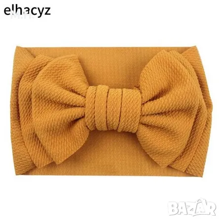 Широки бебешки ленти за глава, снимка 9 - Шноли, диадеми, ленти - 48231665