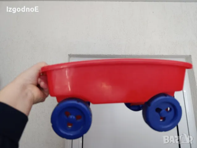 Голямо пластмасово ремарке, снимка 1