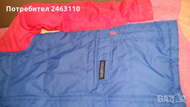 Детско ски яке BURTON 140см , снимка 4 - Зимни спортове - 35050540