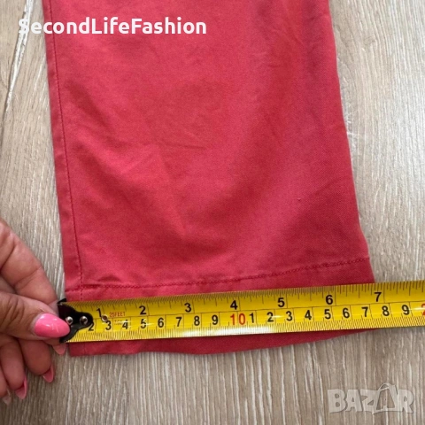 Дамски панталон Polo Ralph Lauren Chino размер 32/30 червен, снимка 8 - Панталони - 53107293