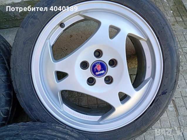 Гуми с джанти Saab, снимка 9 - Гуми и джанти - 54231354