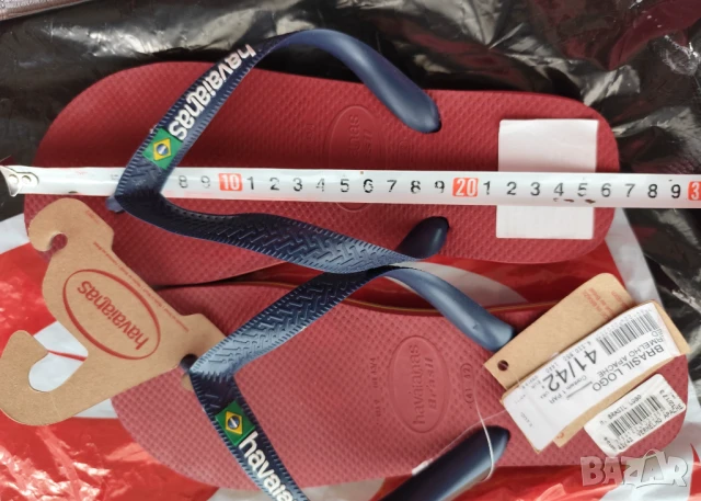 Чехли/джапанки  Havaianas Brasil, снимка 5 - Мъжки чехли - 50915452
