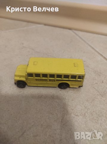 Камионче - училищен автобус метален, снимка 3 - Други ценни предмети - 39989896
