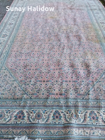 Страхотен огромен тъкан килим, снимка 9 - Килими - 52234505
