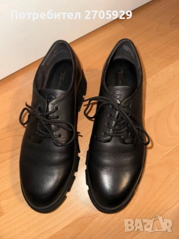 Tamaris Обувки от изцяло естествена кожа, номер 39, снимка 11 - Дамски ежедневни обувки - 53897229