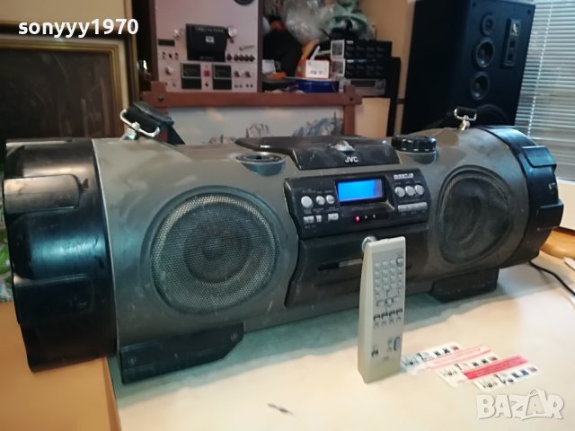 JVC BOOMBOX+REMOTE CONTROL 0102231944, снимка 4 - Радиокасетофони, транзистори - 39519597