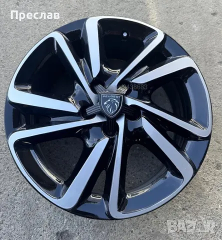4 броя оригинални капачки за джанти за Peugeot 308 408 508 3008 4008 5008, снимка 3 - Аксесоари и консумативи - 48772296