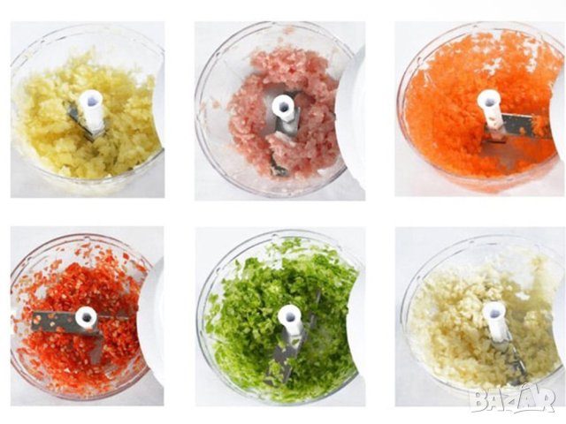 Ръчен чопър / Резачка за плодове и зеленчуци , снимка 2 - Аксесоари за кухня - 42782653