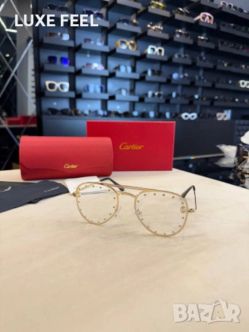 CARTIER 💎 Дамски Слънчеви Очила , снимка 6 - Слънчеви и диоптрични очила - 53289210