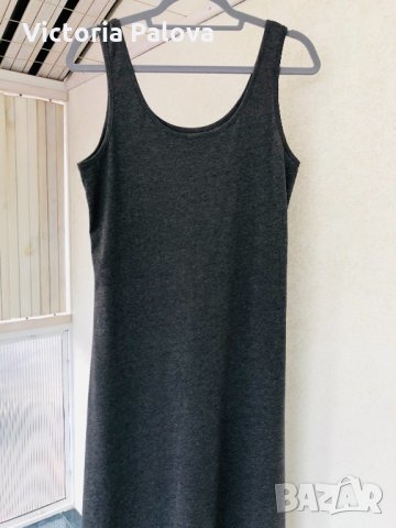 Лаконична дълга рокля, снимка 2 - Рокли - 32192825