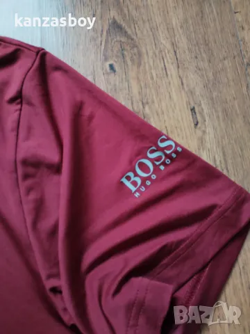 hugo boss - страхотна мъжка тениска SLIM FIT КАТО НОВА ХЛ, снимка 3 - Тениски - 50212152