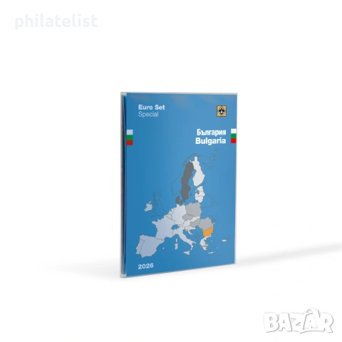 Leuchtturm - албум за евро сет от 1 цент до 2 евро – България 2026