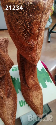 Дамски официални ботуши, снимка 4 - Дамски ботуши - 51077821