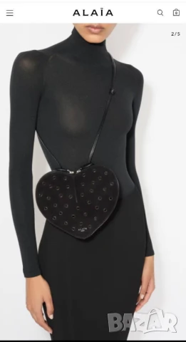 чанти със сърце и камъни aliaia ↔️ 17.5 cm 
↕️ 22.5 cm 
, снимка 4 - Чанти - 50970527