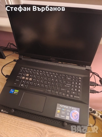 MSI Katana 17 i7-13620H RTX 4060 144Hz ГАРАНЦИЯ до 2026, снимка 2 - Лаптопи за игри - 52752836