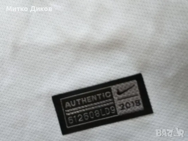 ПСЖ Париж Сейнт Жермен футболна тениска  №22 Тиаго Силва размер Л, снимка 2 - Футбол - 47750480