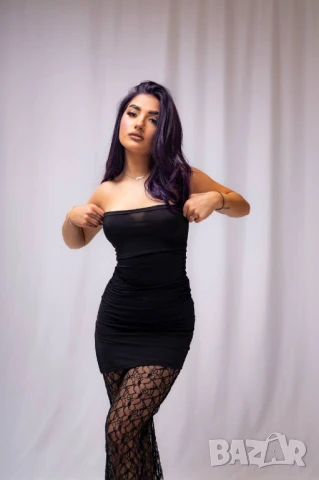 Комплект рокля и панталон  , снимка 2 - Рокли - 51173415