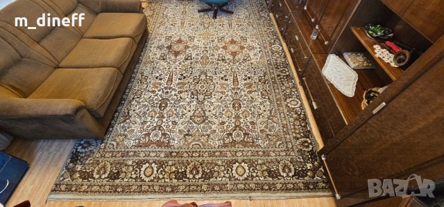ГОЛЯМ - Персийски килим - Автентичен ръчно тъкан - 400x230 см, снимка 2 - Други стоки за дома - 44933217