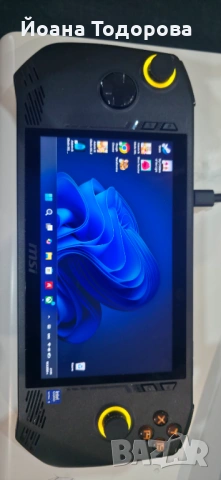  MSI Claw A1M (ръчна гейминг конзола)  • Intel Core Ultra 5 135H • 16GB RAM / 512GB SSD • 7" в гаран, снимка 2 - Други игри и конзоли - 54014251