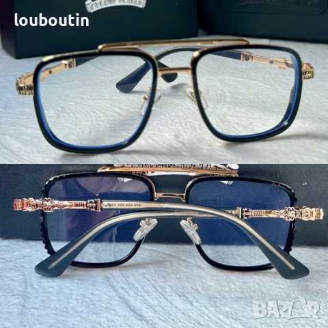 CHROME HEARTS прозрачни слънчеви,диоптрични рамки очила за компютър, снимка 3 - Слънчеви и диоптрични очила - 44685153