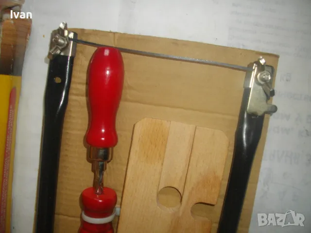 НОВ КОМПЛЕКТ РЪЧНИ МИНИ НОЖОВКА ЗА ФИНИ СРЕЗОВЕ И ШИЛО ПРОБОЙ, снимка 11 - Други инструменти - 48911820