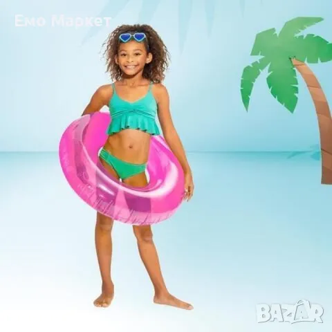 Детски надуваем пояс - Забавно и безопасно плуване, снимка 6 - Надуваеми легла - 49405922