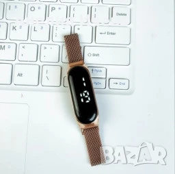 Модерен смарт часовник, Водоустойчив,Сензорен екран, Метална катарама, снимка 4 - Смарт гривни - 51427407