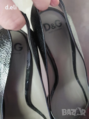 Dolce&Gabbaba Italy 🇮🇹 Size 38 100% Кожа Три вида сандали, снимка 13 - Сандали - 50946348