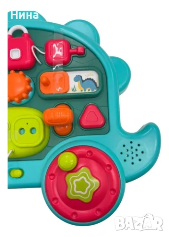 Бебе динозавърче със забавни дейности, музика и светлина, снимка 7 - Образователни игри - 51715711