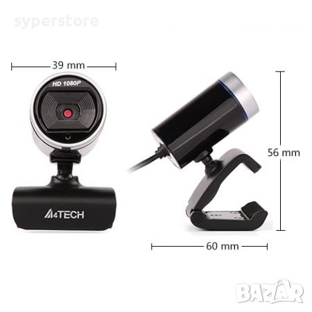 Уеб Камера A4 Tech PK-910H 1080P Full HD камера за компютър или лаптоп Webcam for PC / Notebook, снимка 2 - Камери - 36810751