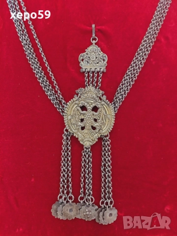 Огромен стар сребърен накит в отлично състояние , 3 900 лв, снимка 2 - Антикварни и старинни предмети - 52272913