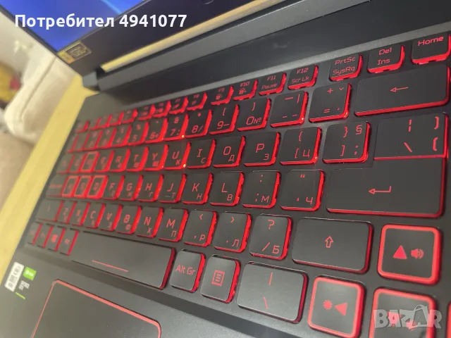 Acer Nitro 5 AN515-55 | i7-10750H | GTX 1650 Ti | 8GB RAM | 512GB SSD, снимка 3 - Лаптопи за игри - 55967466