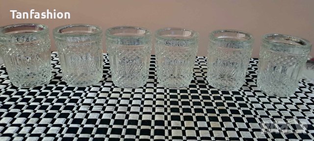 Кристални чаши за аперитив, снимка 1 - Чаши - 42868153