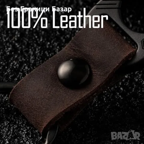 Нов Здрав кожен ключодържател с титаниев клипс и иновативна конструкция, снимка 5 - Други - 48025092