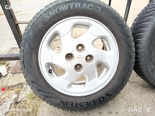 Джанти Нисан 4х100 тойота Ярис , снимка 2 - Гуми и джанти - 52183271